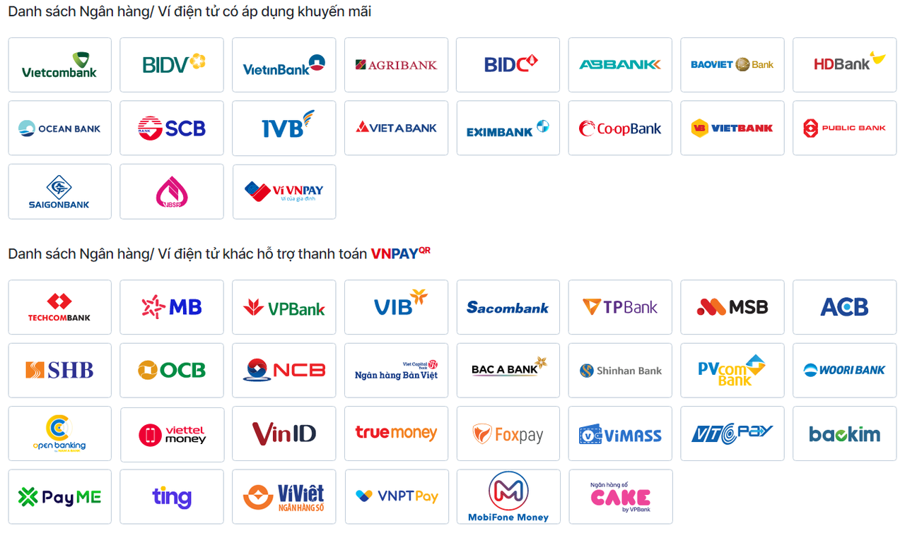 VNPAY-QR Mobile Apps